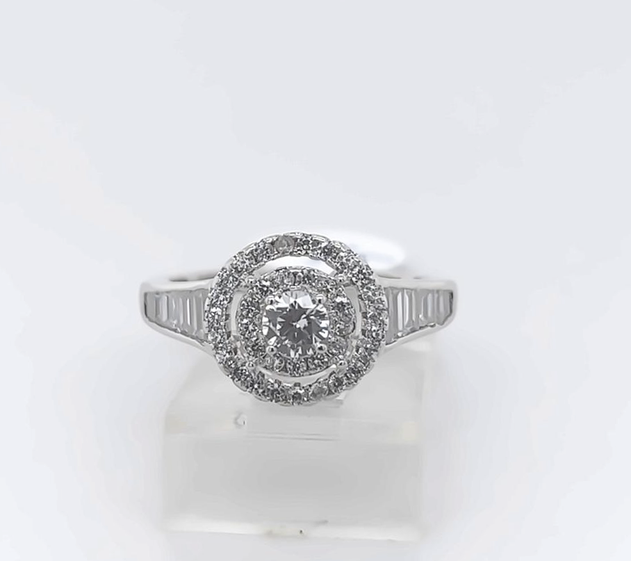 Silver Female Wedding Set