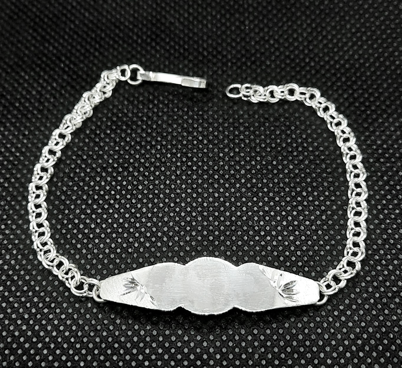 Silver Ladie ID Band