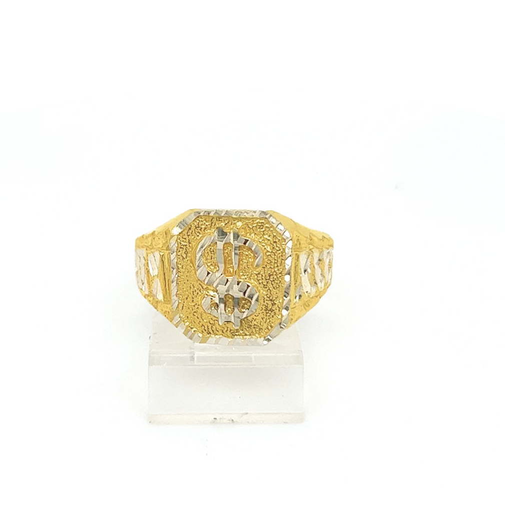 Gold Gent Ring