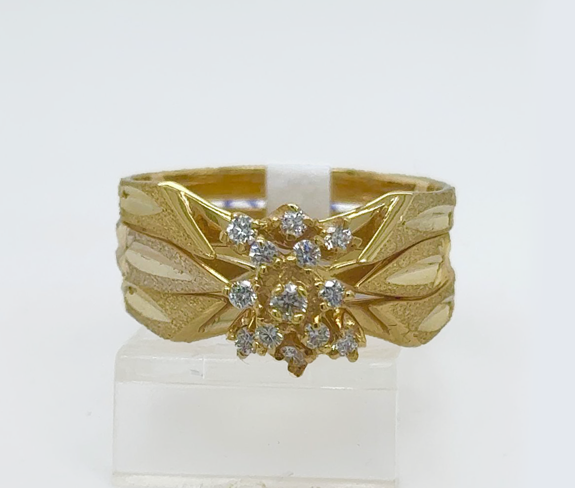 3PC Gold Wedding Ring