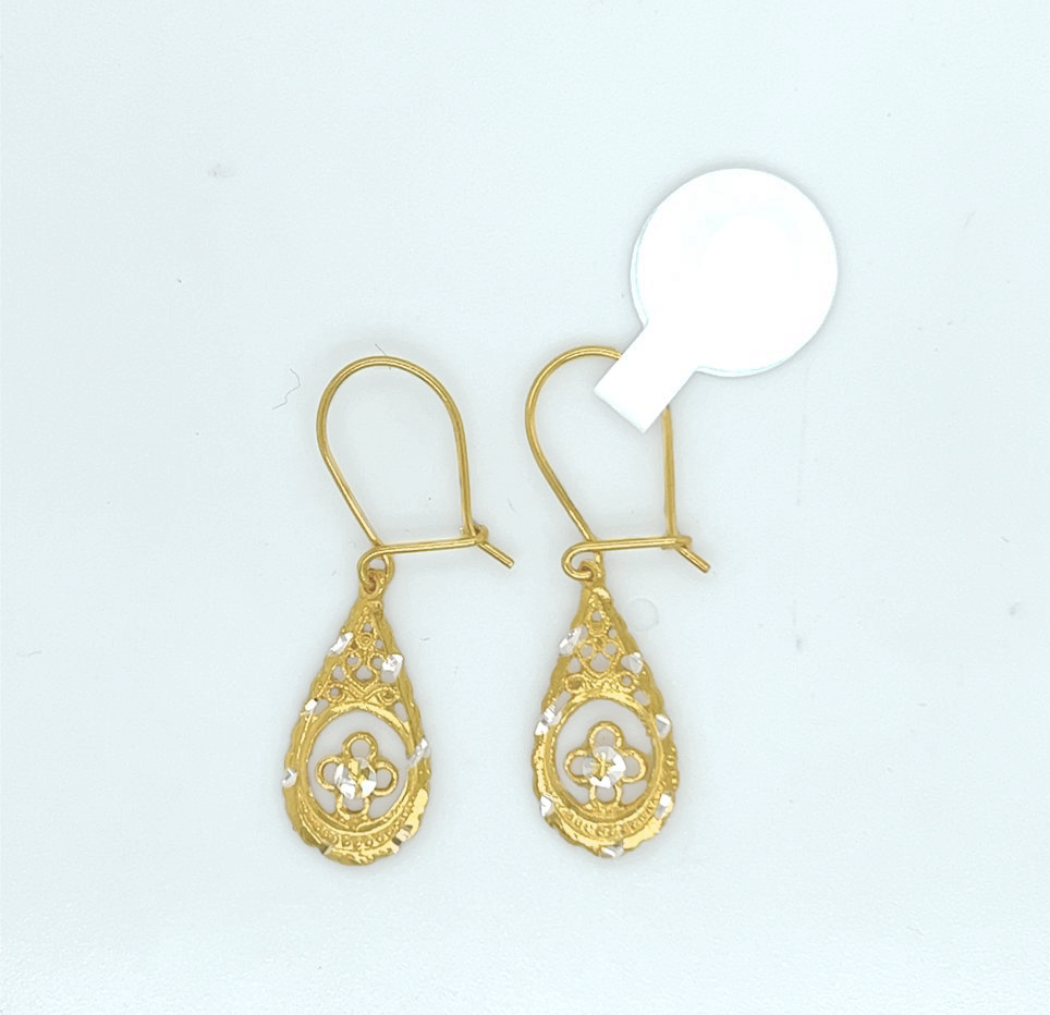 Gold Hanging Earring