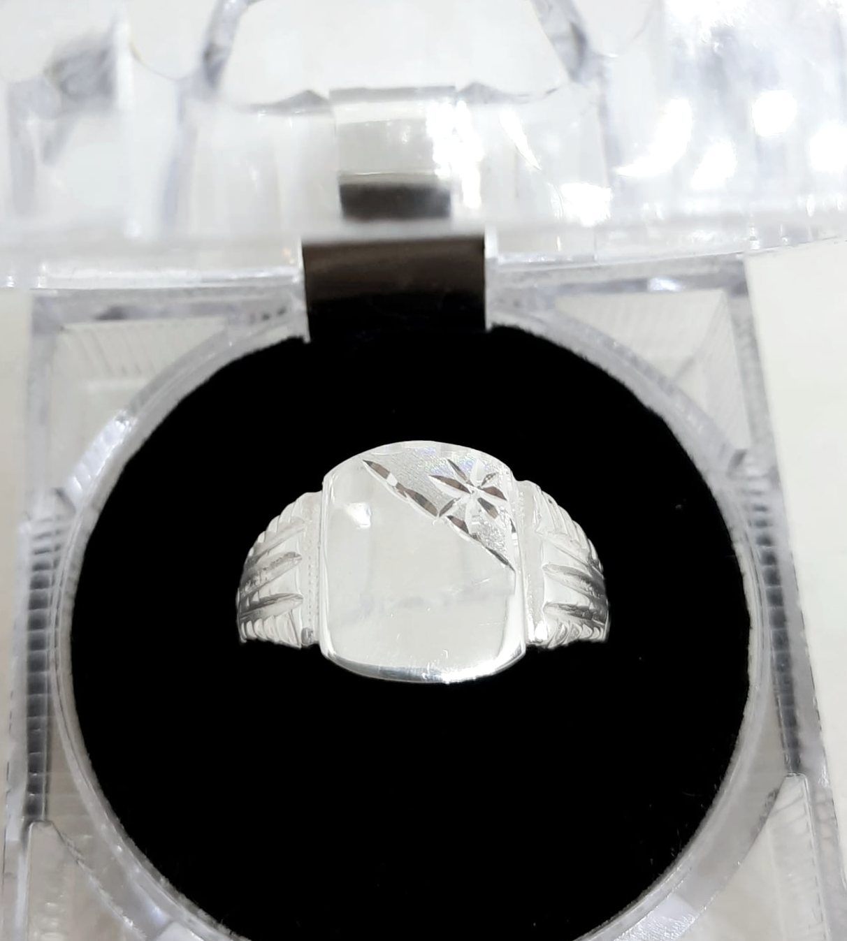 Silver Gent Ring