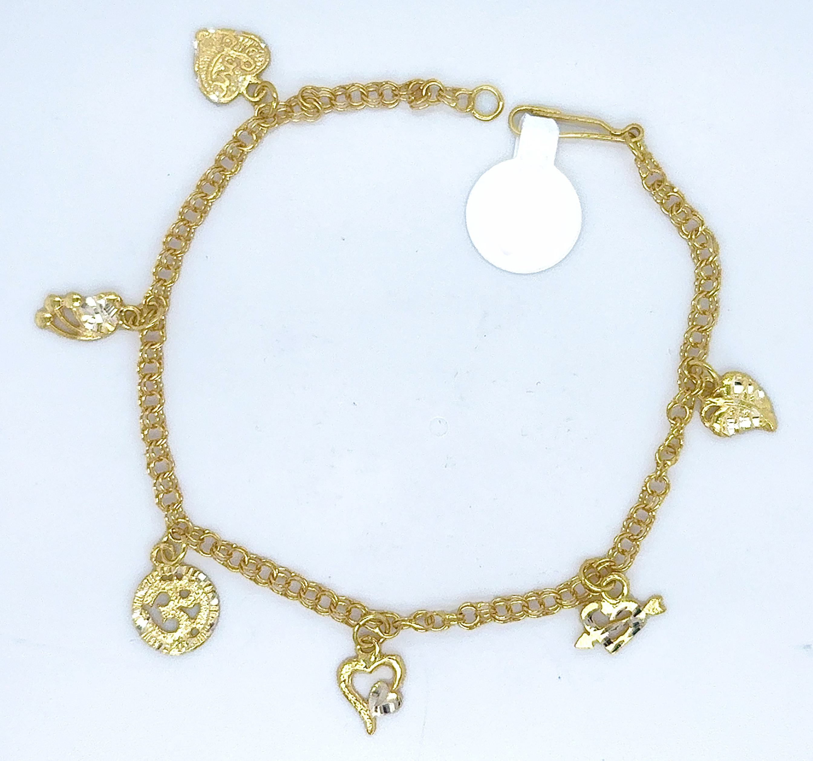 Gold Ladie Hand Band
