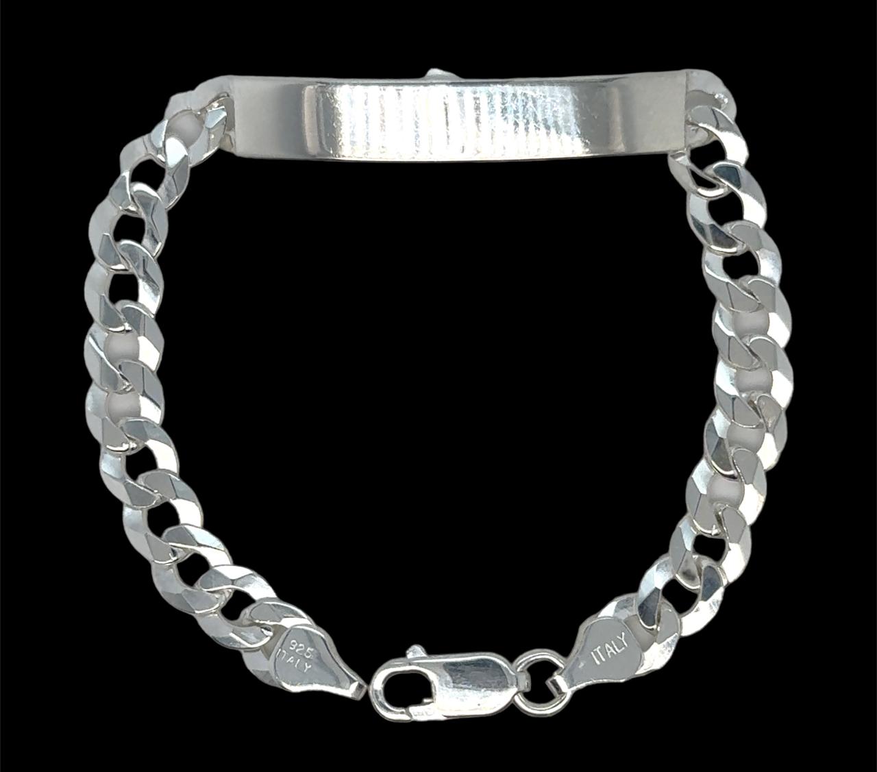 Silver Gent ID Band