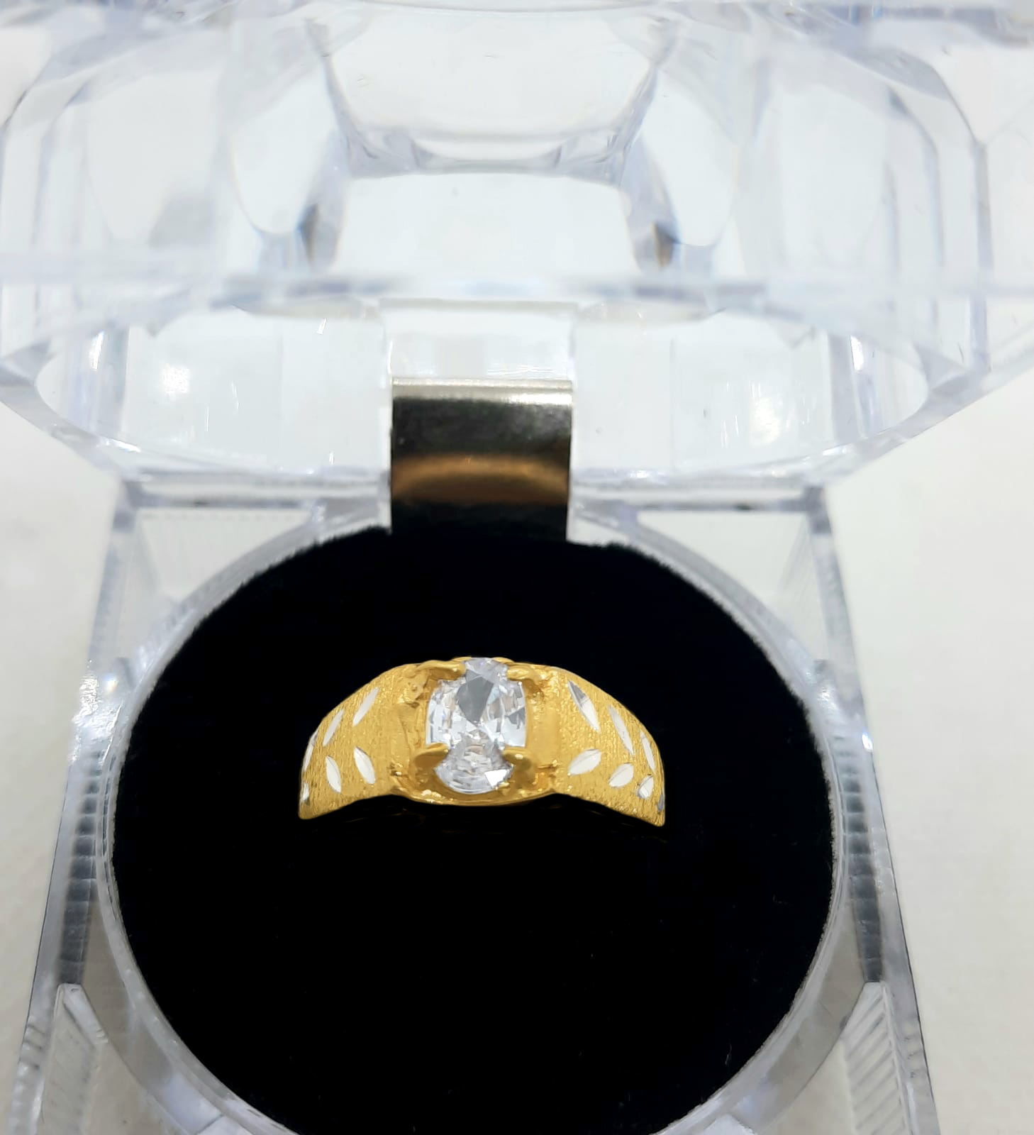 Gold Gent Ring