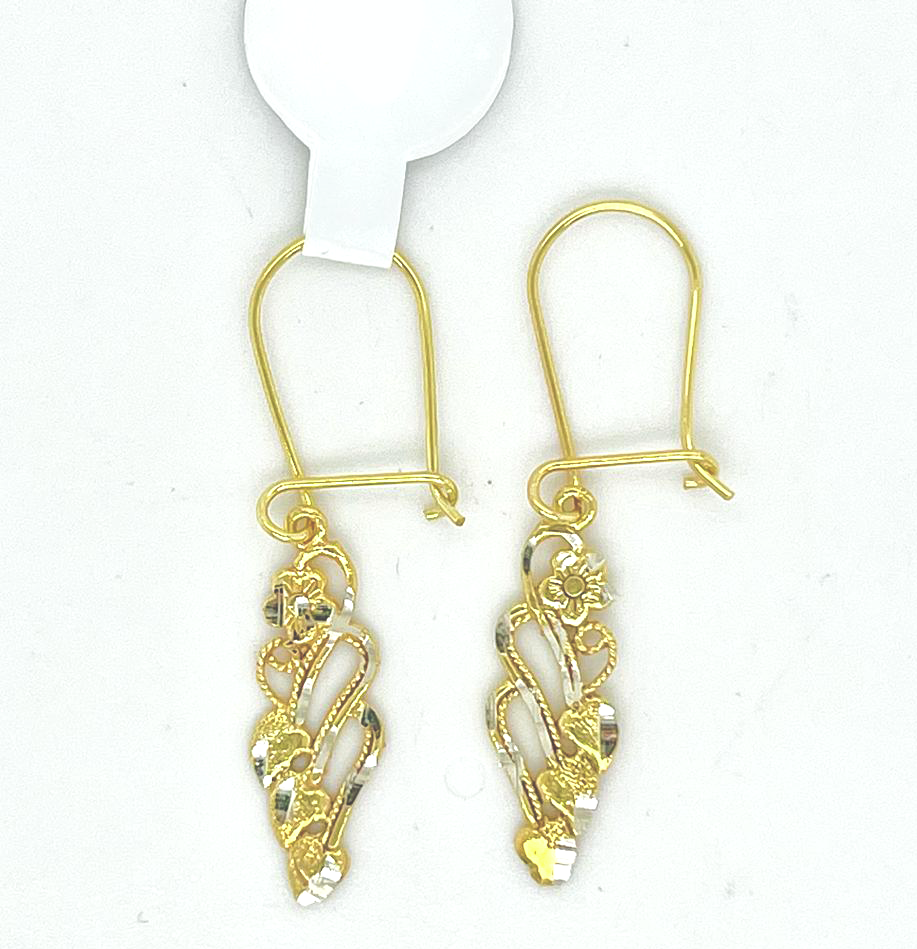 Gold Hanging Earring