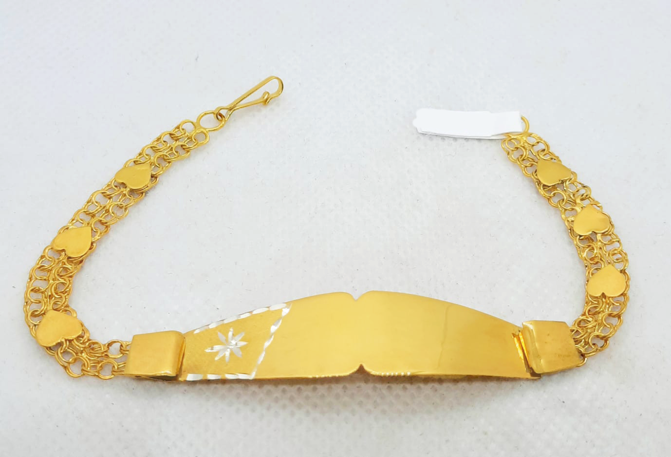 Gold Ladie ID Band