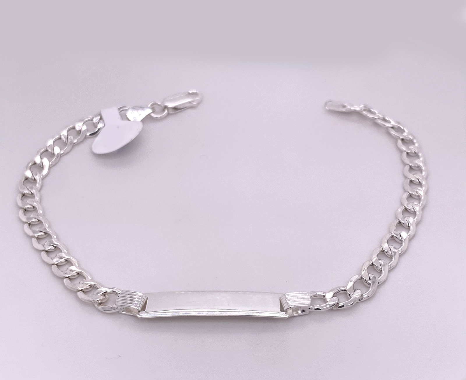 Silver Gent ID Band