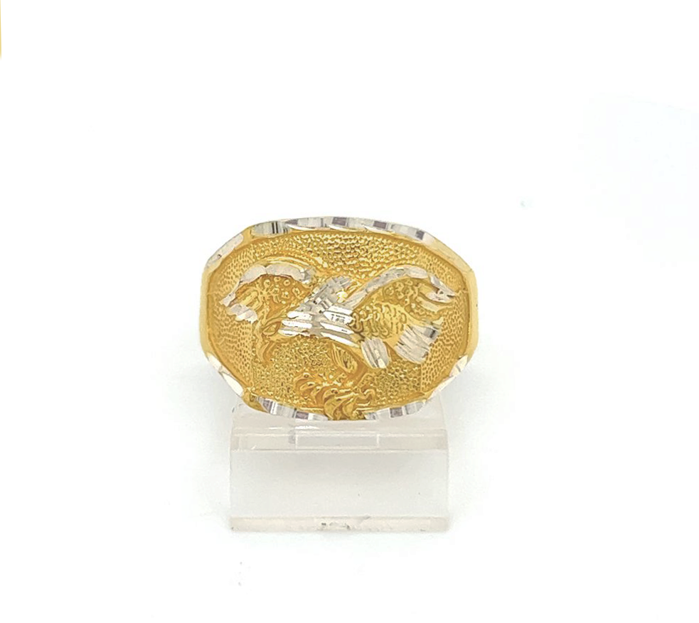 Gold Gent Ring