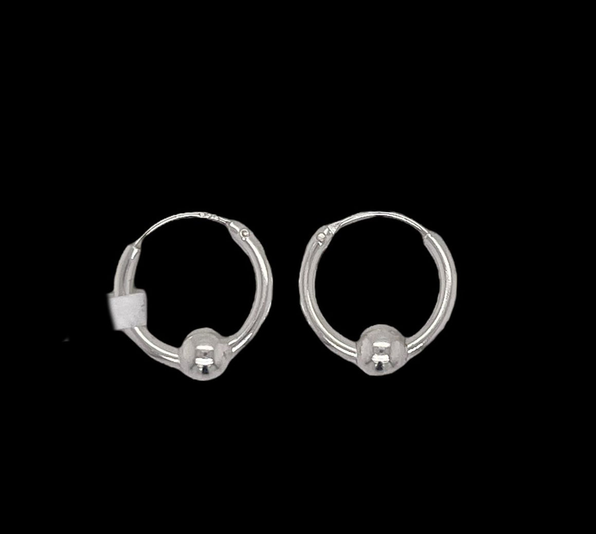 Silver Hoop