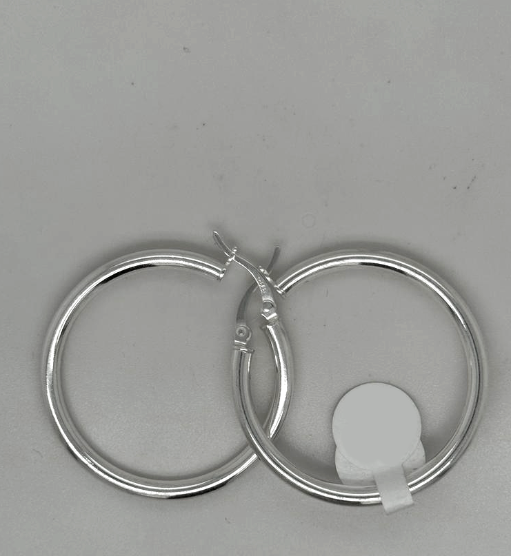 Silver Hoop