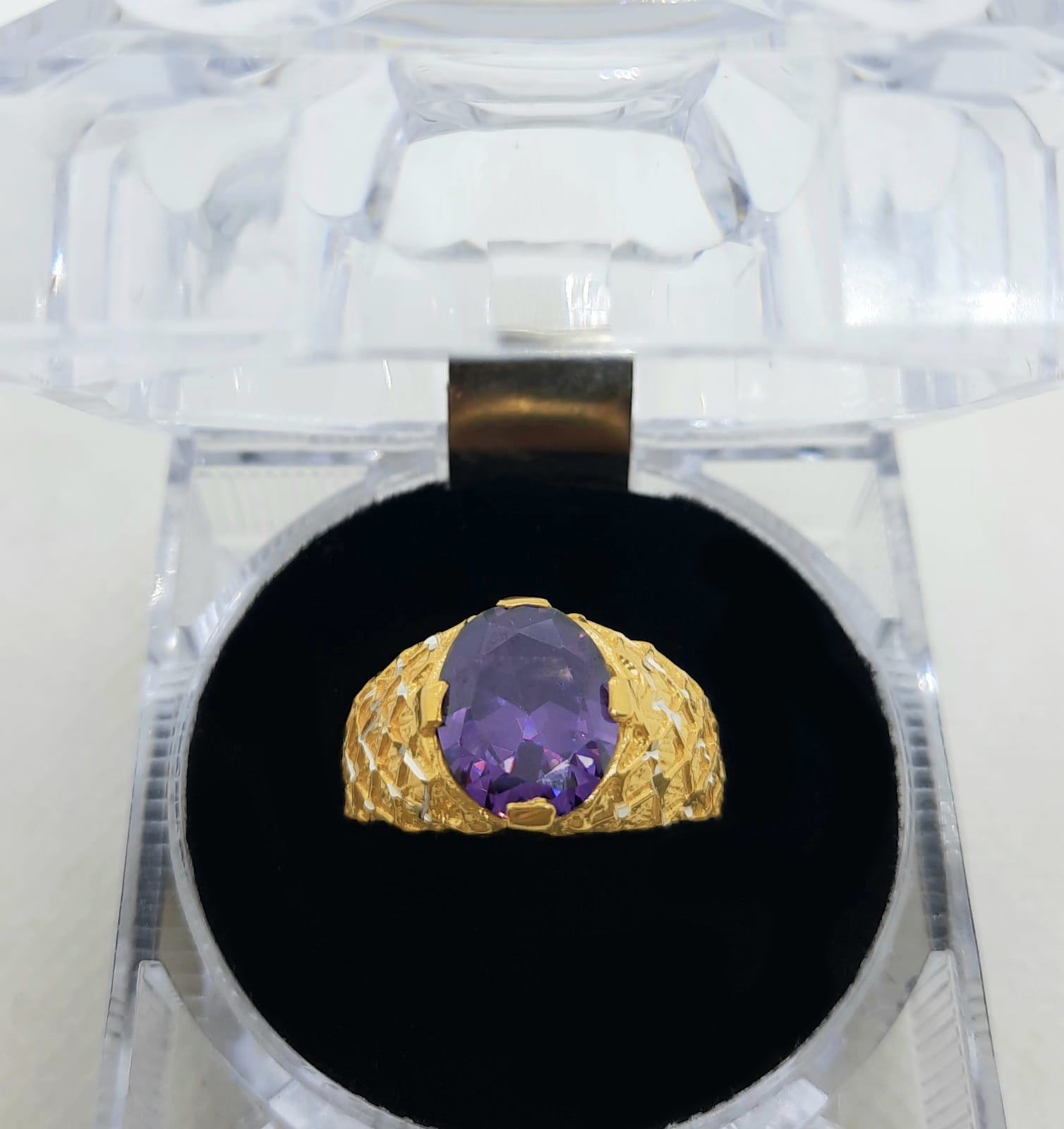 Gold Gent Ring