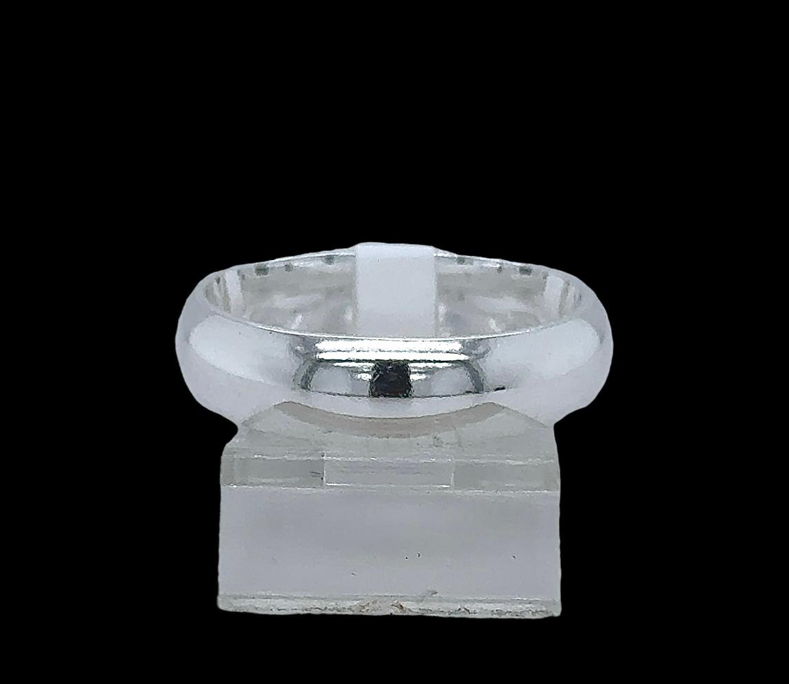 Silver Gent Wedding Ring