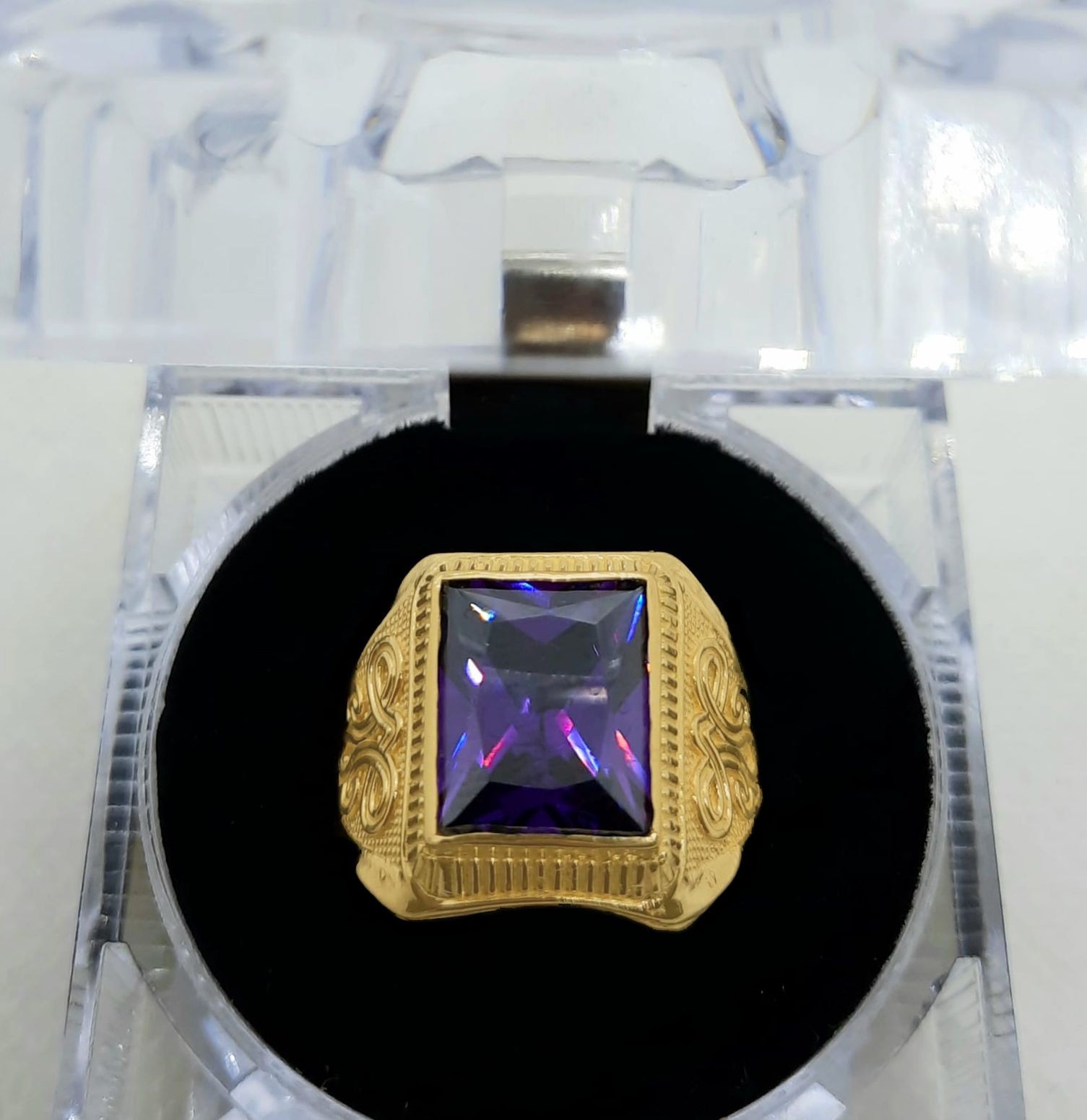 Gold Gent Ring
