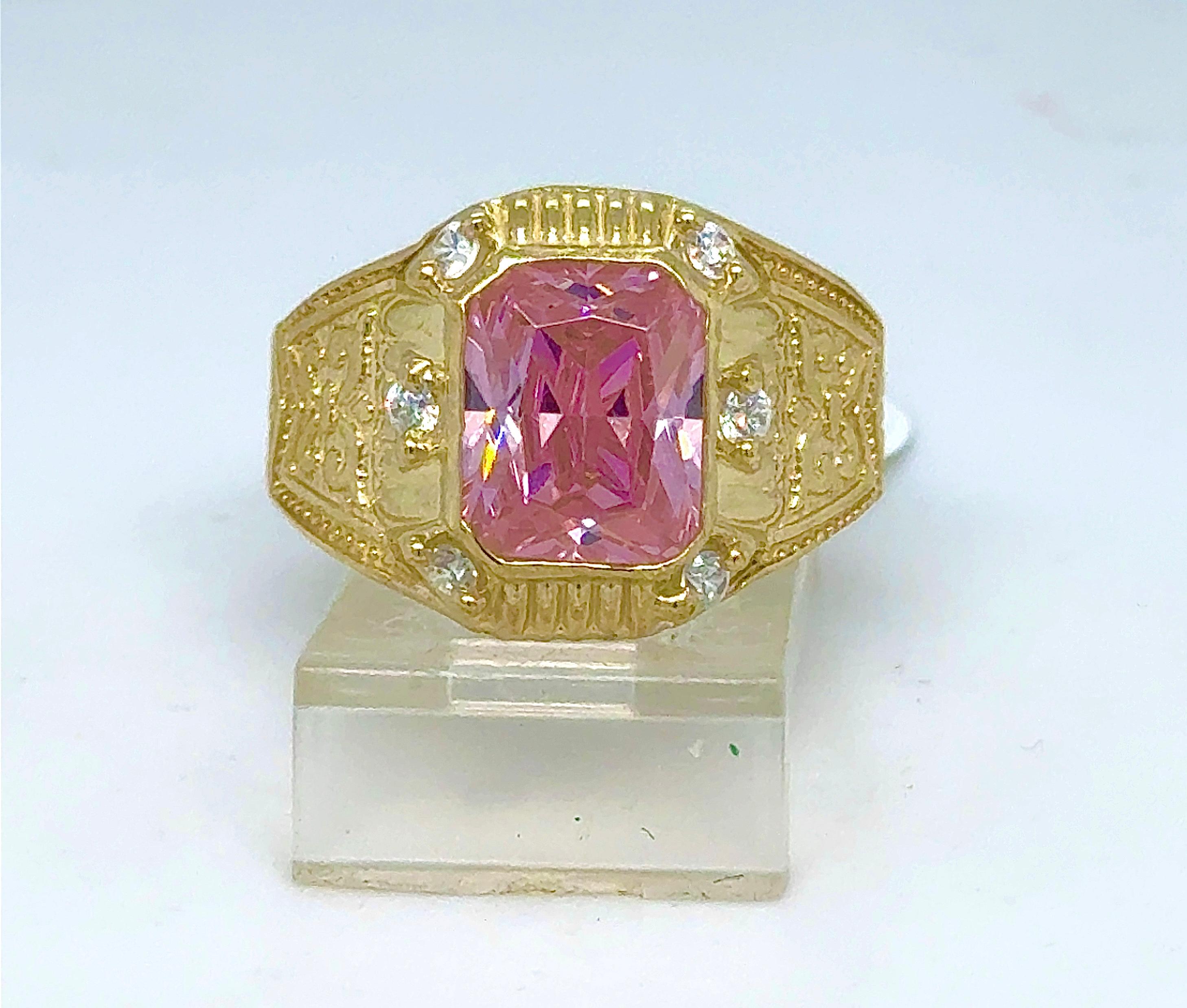 Gold Gent Ring