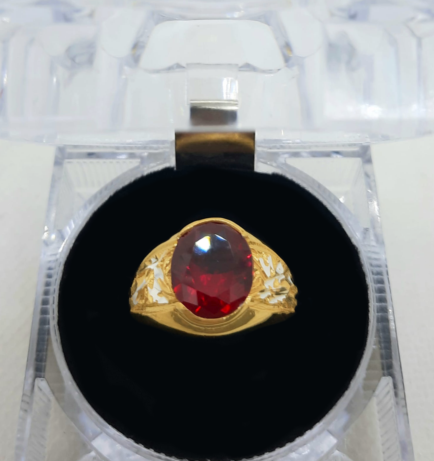 Gold Gent Ring