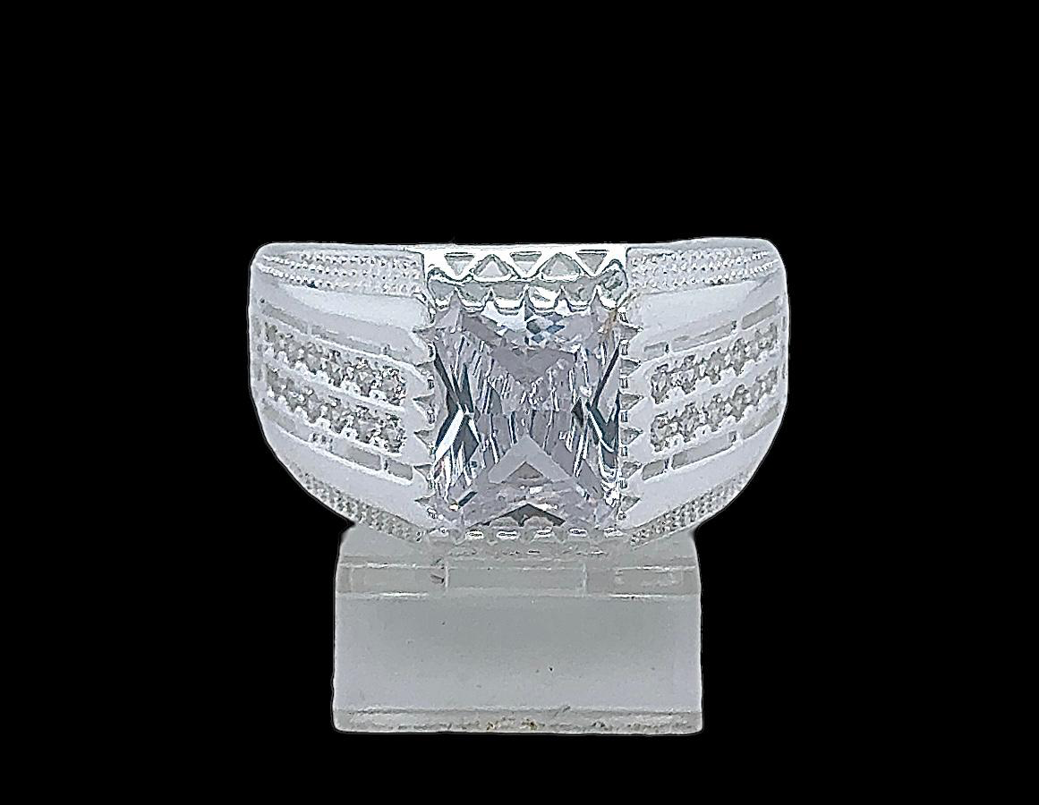 Silver Gent Wedding Ring