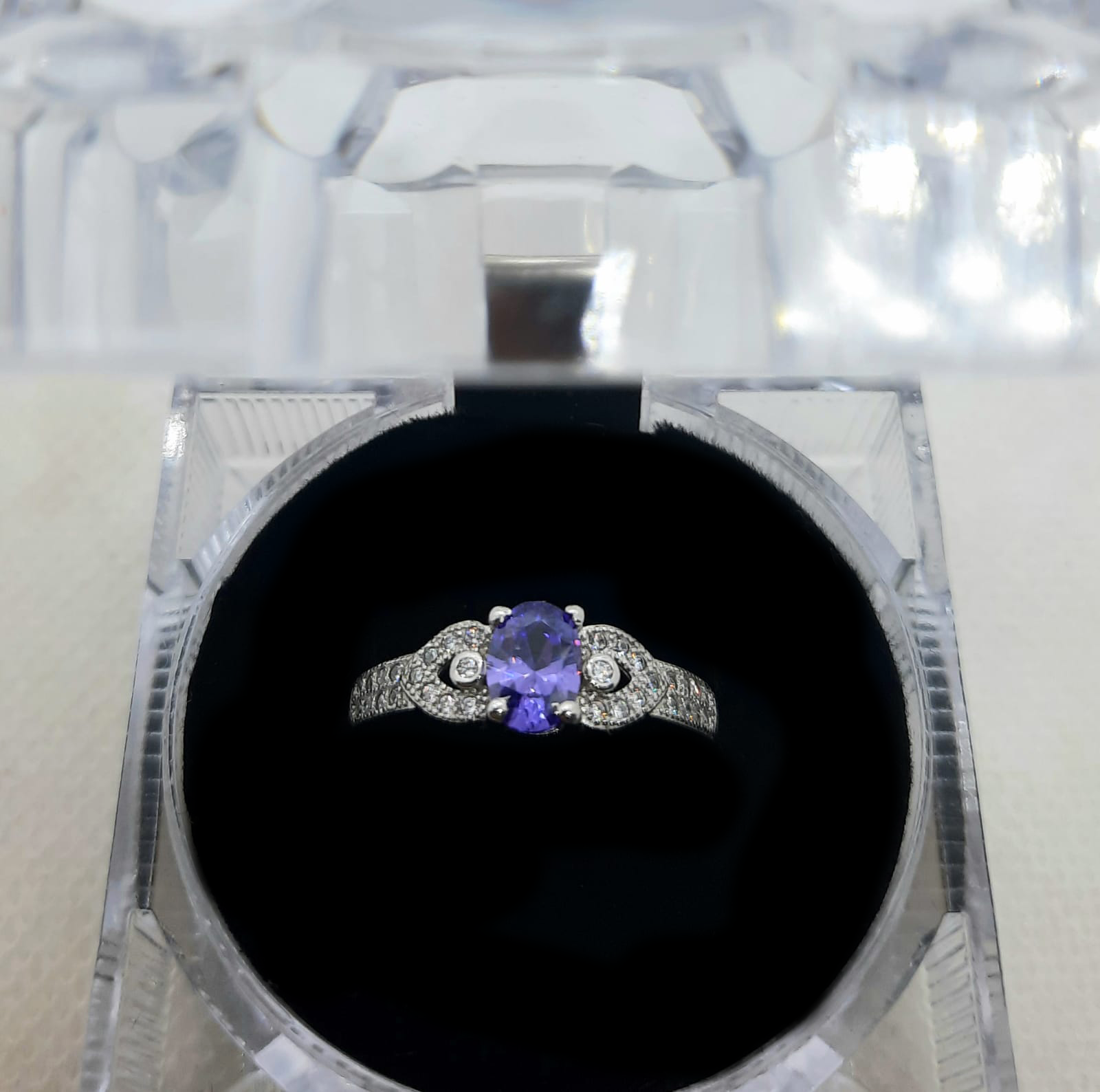 Silver Ladies Ring