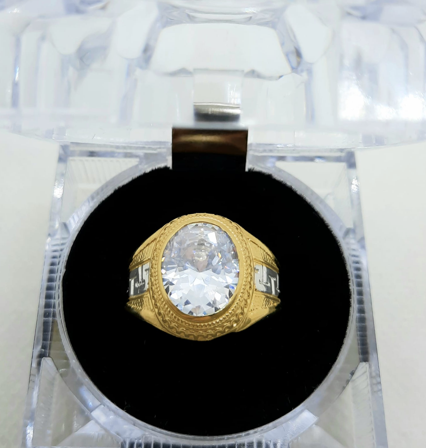 Gold Gent Ring
