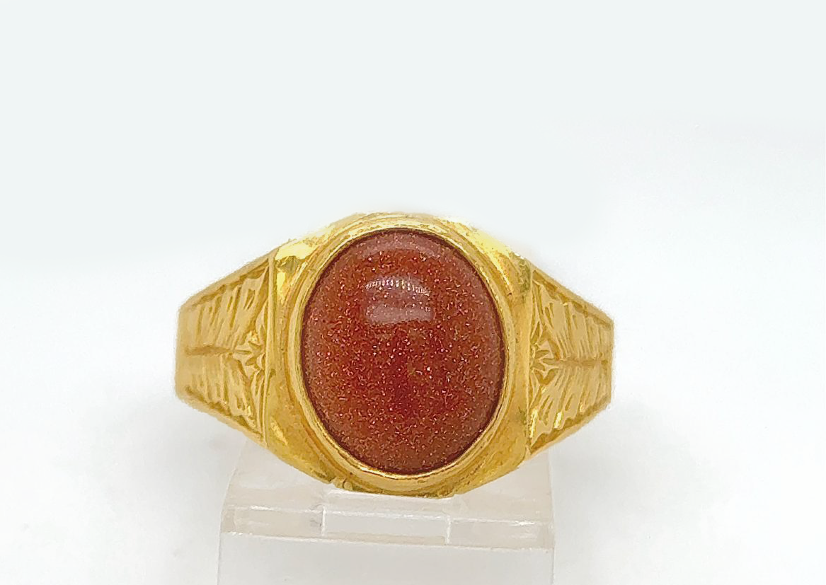Gold Gent Ring