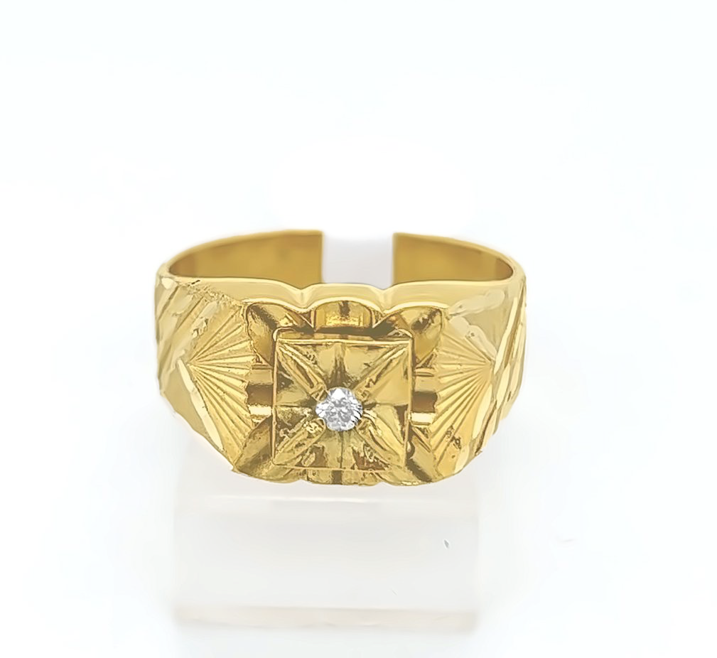 Gold Gent Wedding Ring