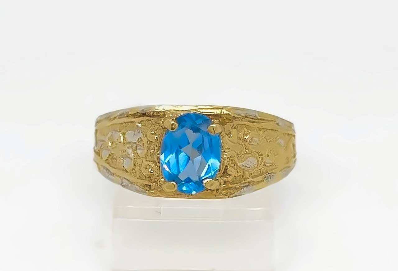Gold Gent Ring