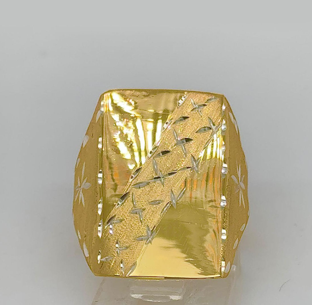 Gold Gent Ring