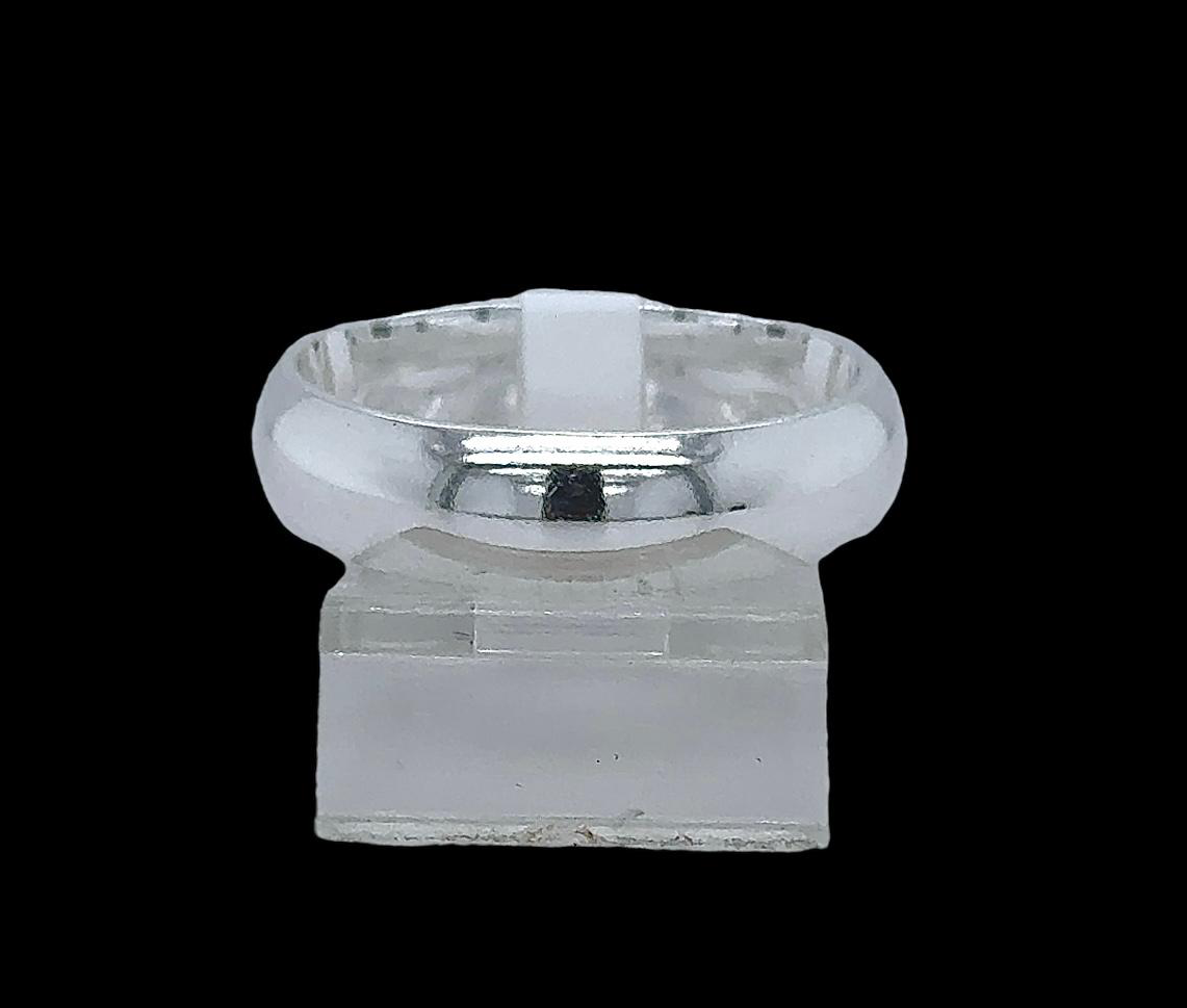 Silver Gent Wedding Ring