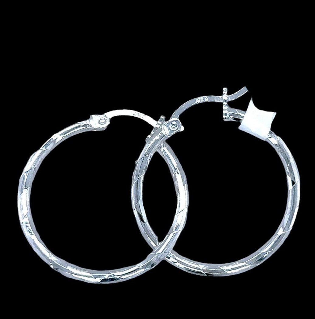Silver Hoop