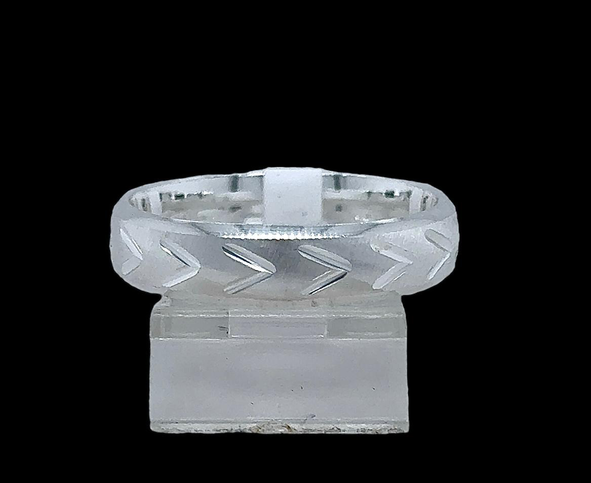 Silver Gent Wedding Ring