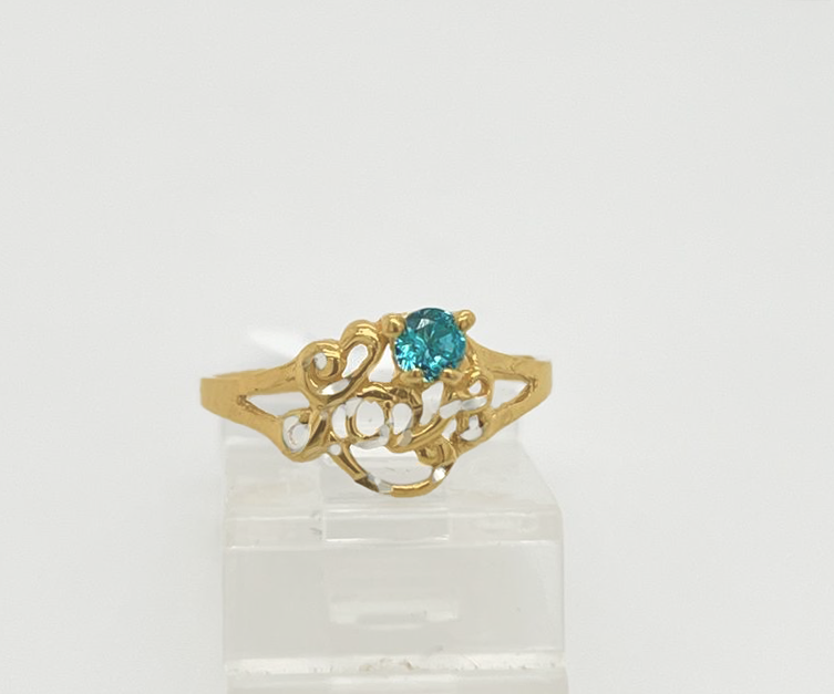 Gold Ladie Ring