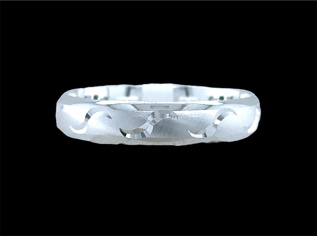 Silver Gent Wedding Ring