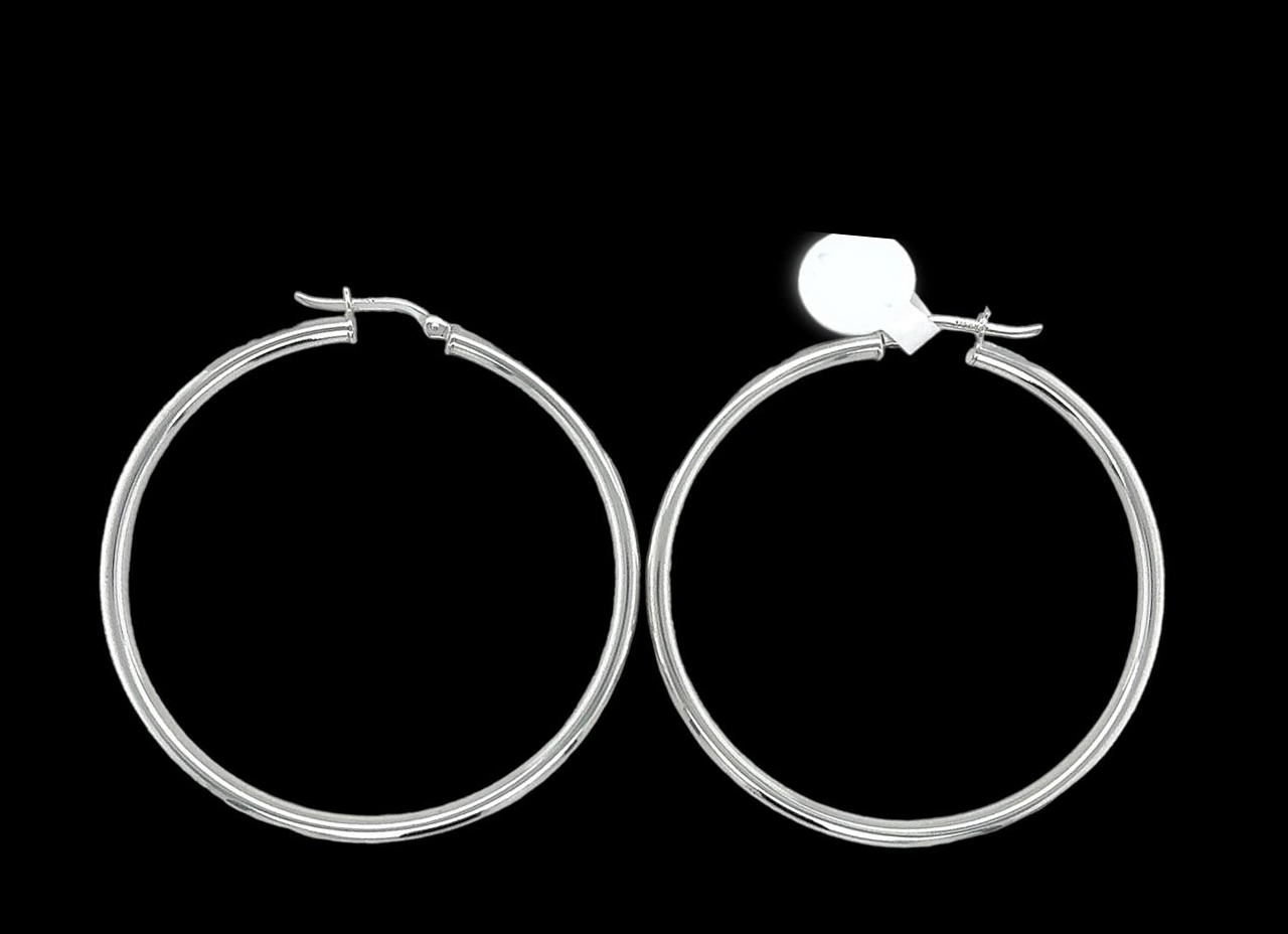 Silver Hoop