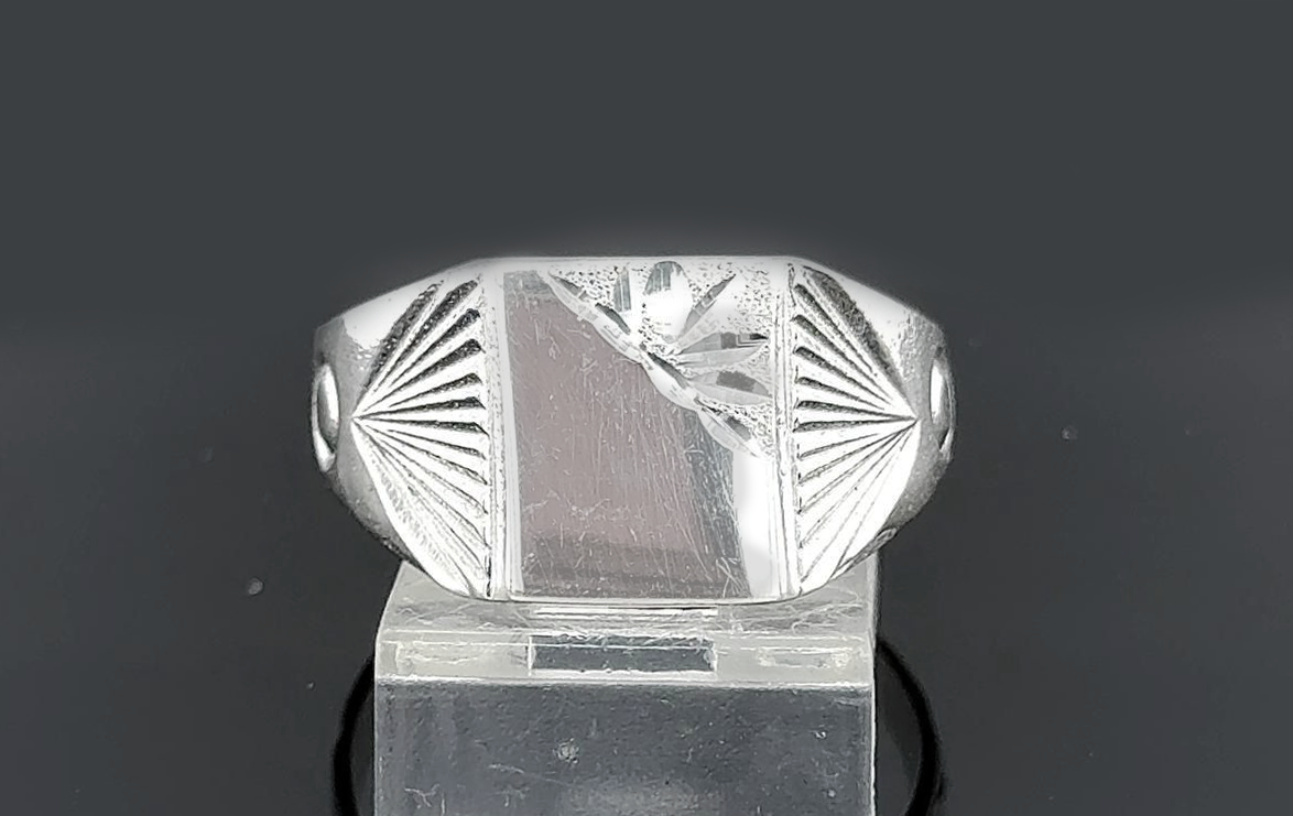 Silver Gent Ring