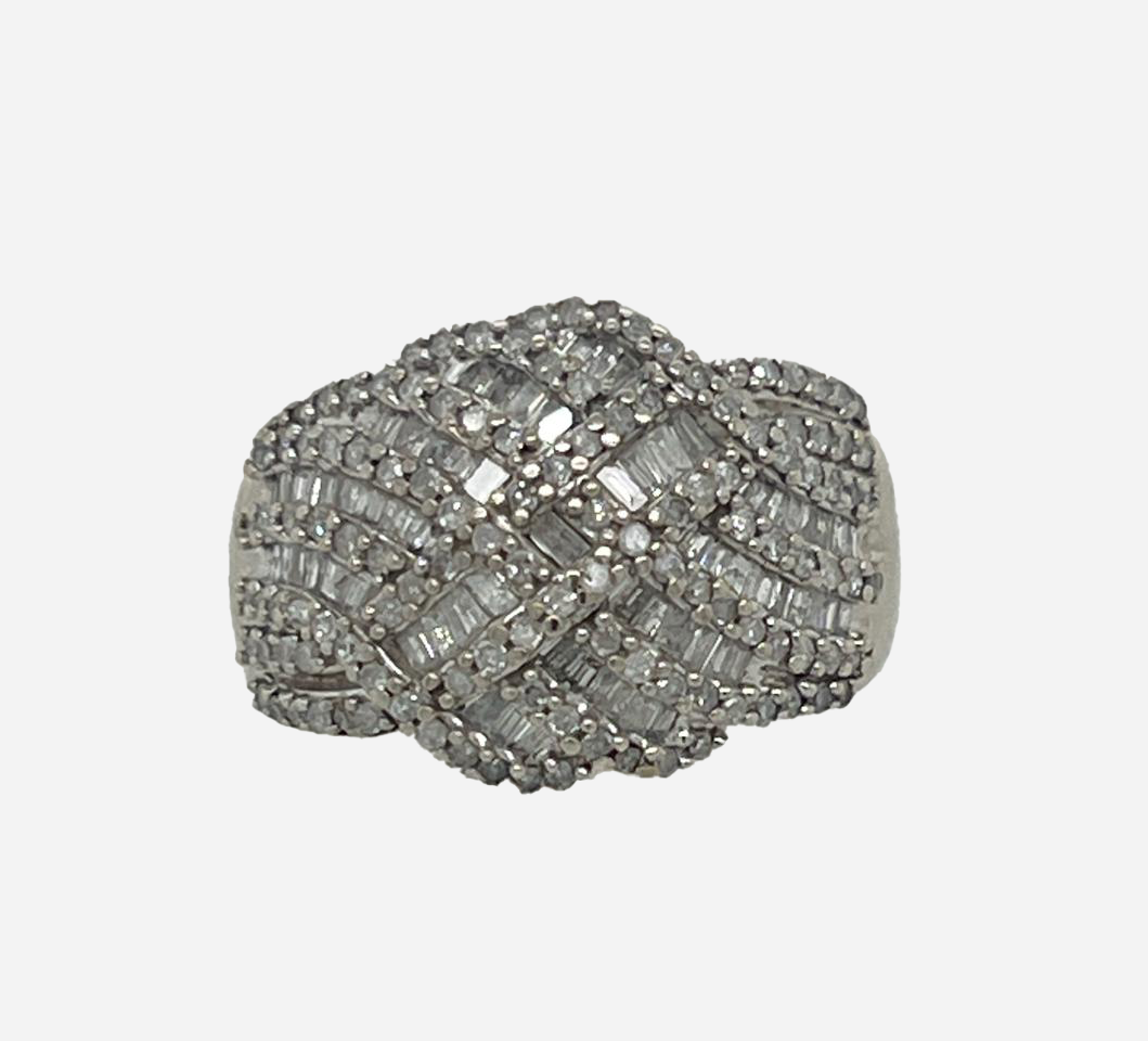 Gold Diamond Engagement Ring