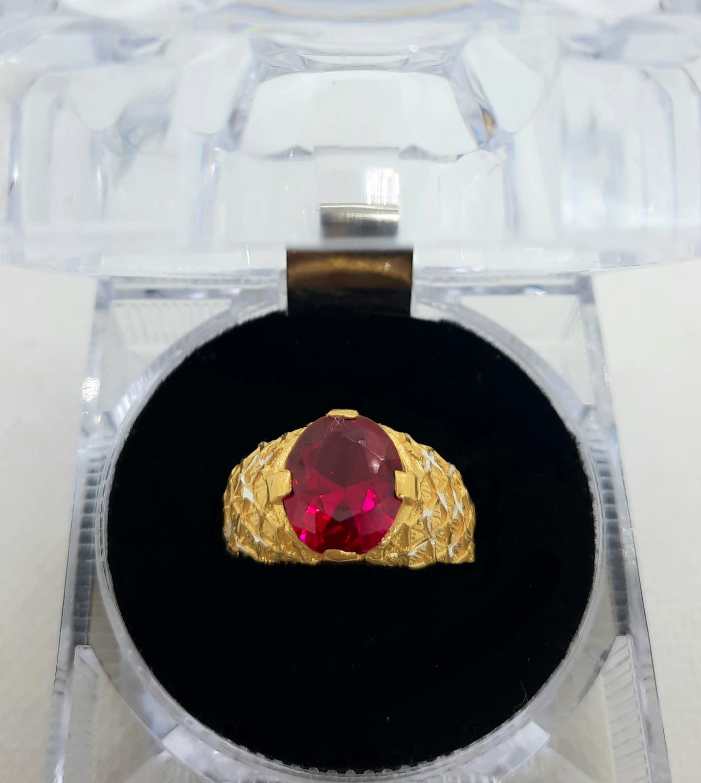 Gold Gent Ring
