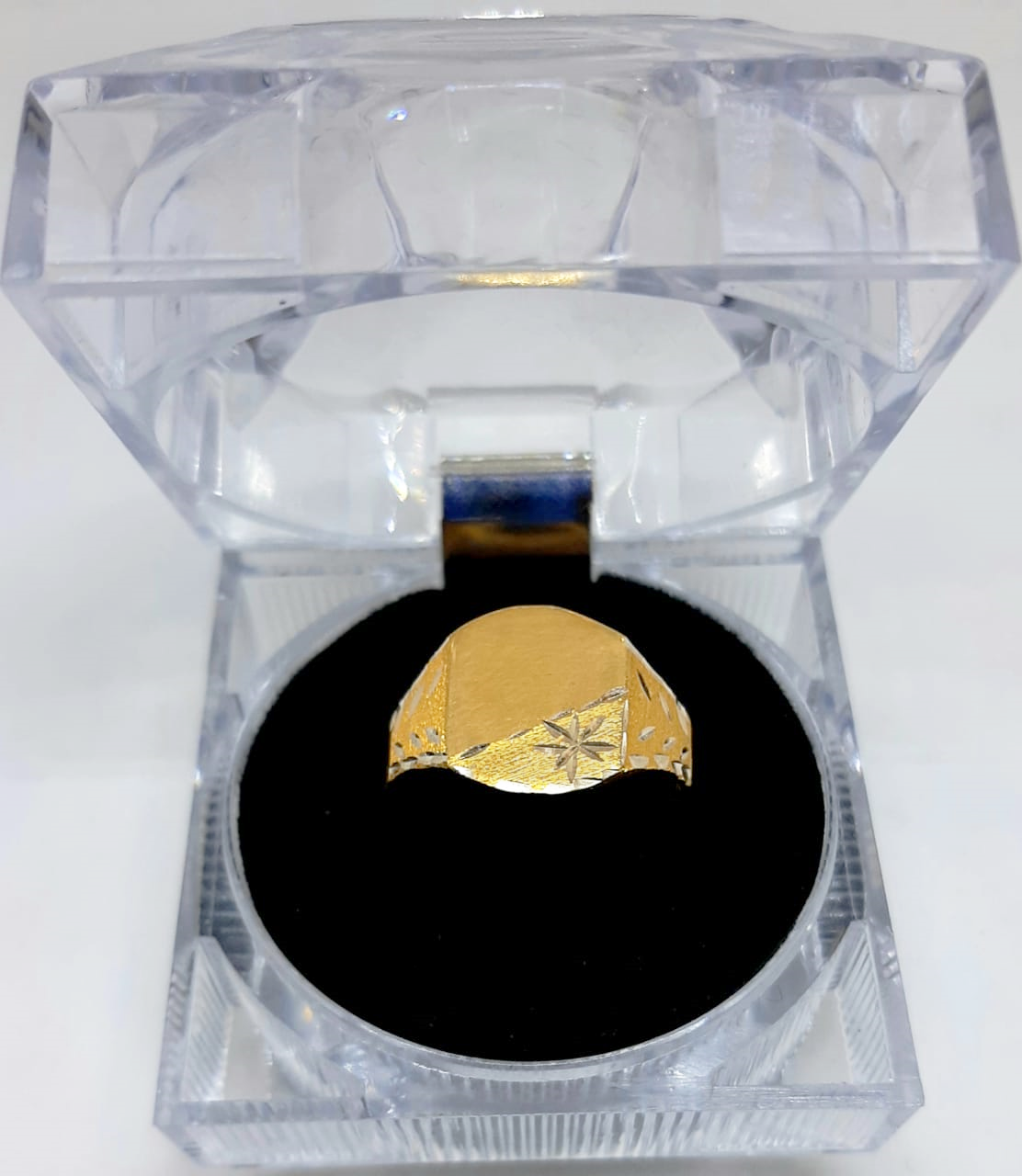 Gold Gent Ring