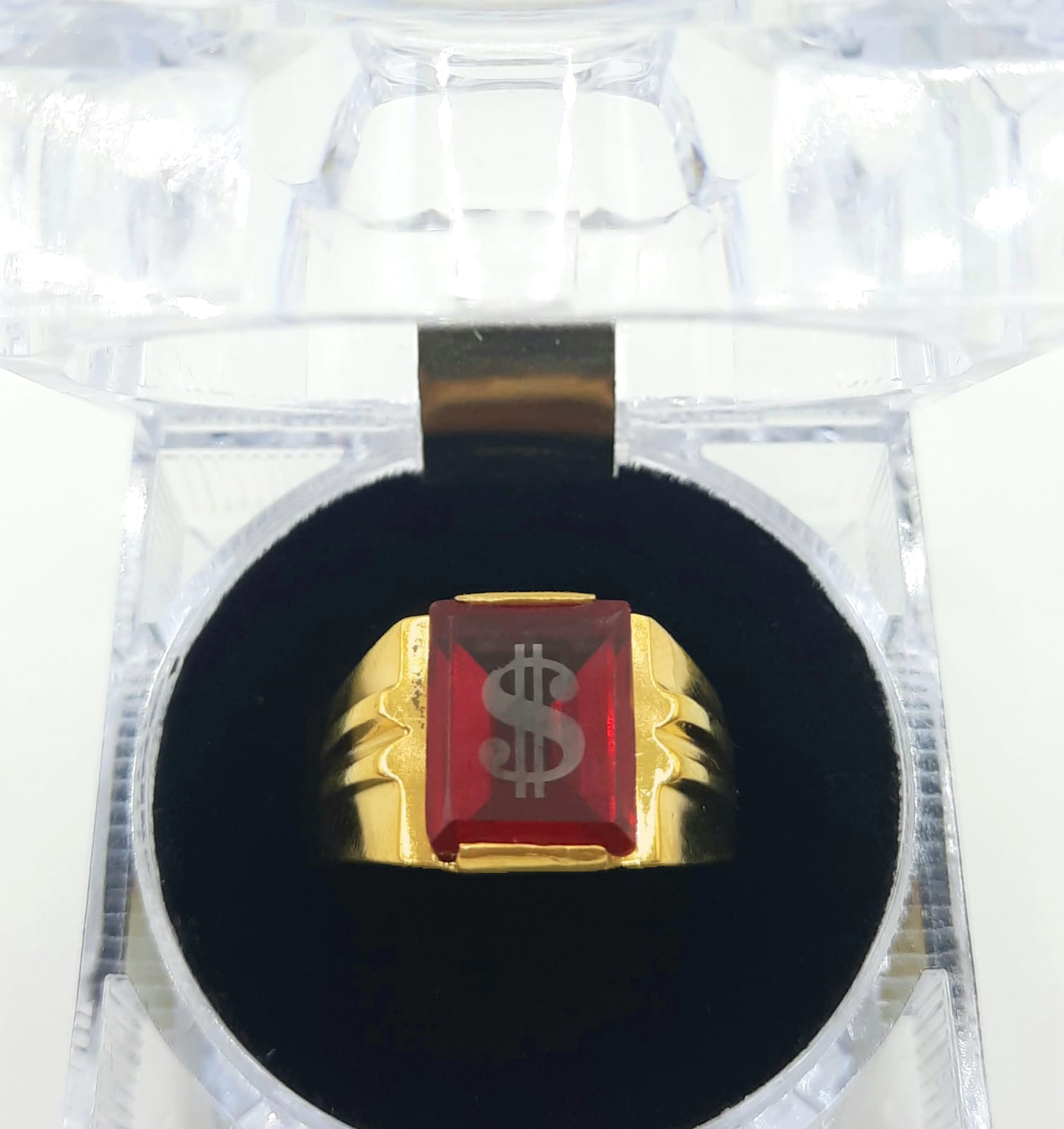 Gold Gent Ring