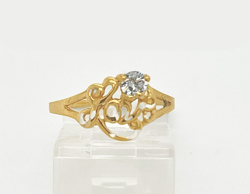 Gold Ladie Ring