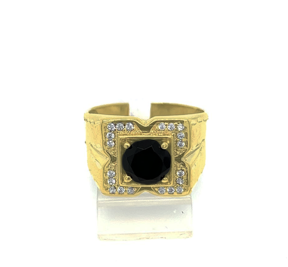 Gold Gent Ring