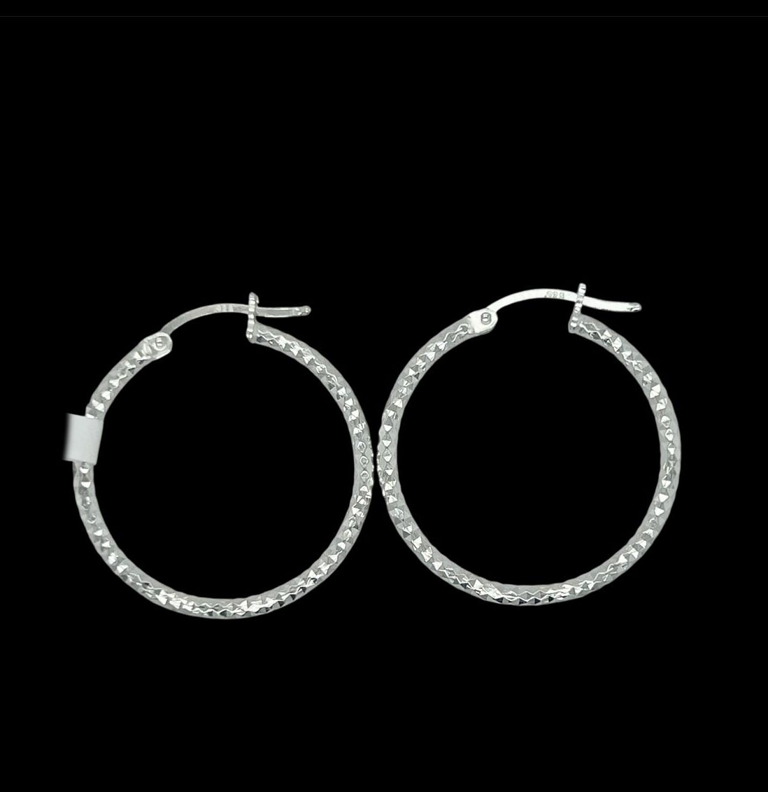 Silver Hoop