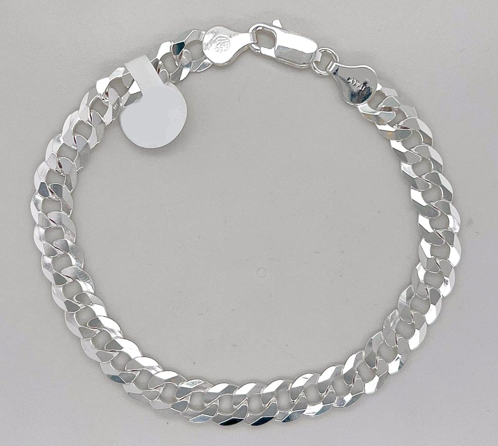Silver Gent Hand Band