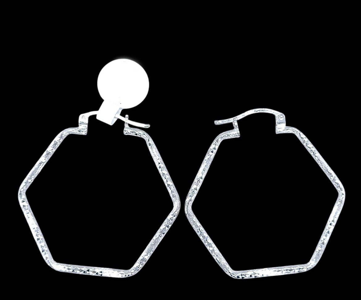 Silver Hoop