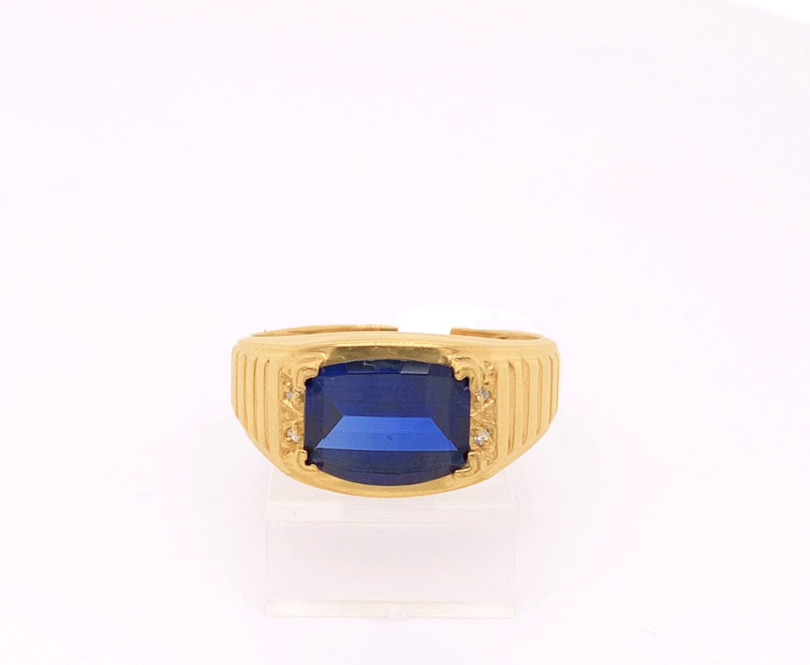 Gold Regular Gent Ring