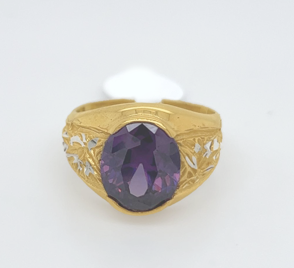 Gold Gent Ring