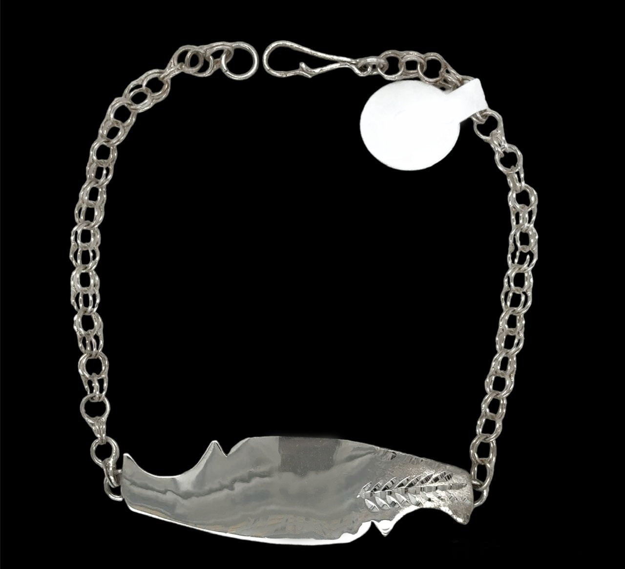 Silver Ladie ID Band