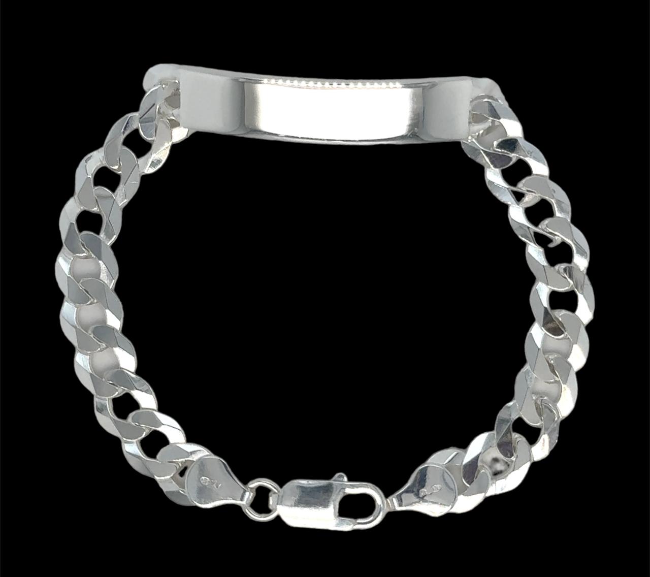 Silver Gent ID Band