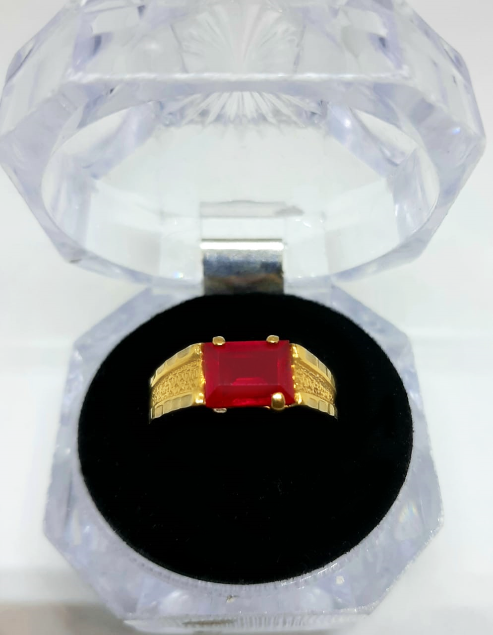 Gold Gent Ring