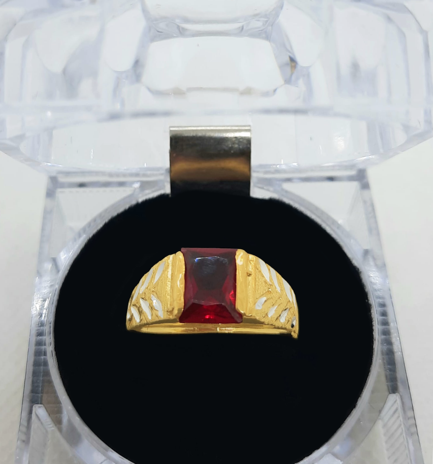 Gold Gent Ring