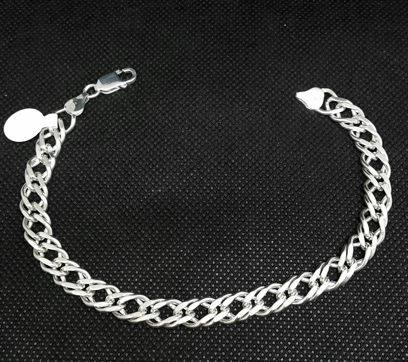 Silver Gent Hand Band